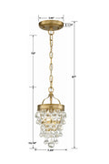 CRYSTORAMA, CALYPSO PENDANT, PENDANT LIGHT