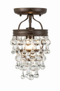 CRYSTORAMA, CALYPSO SEMI FLUSH MOUNT, FLUSH MOUNT CEILING LIGHTS