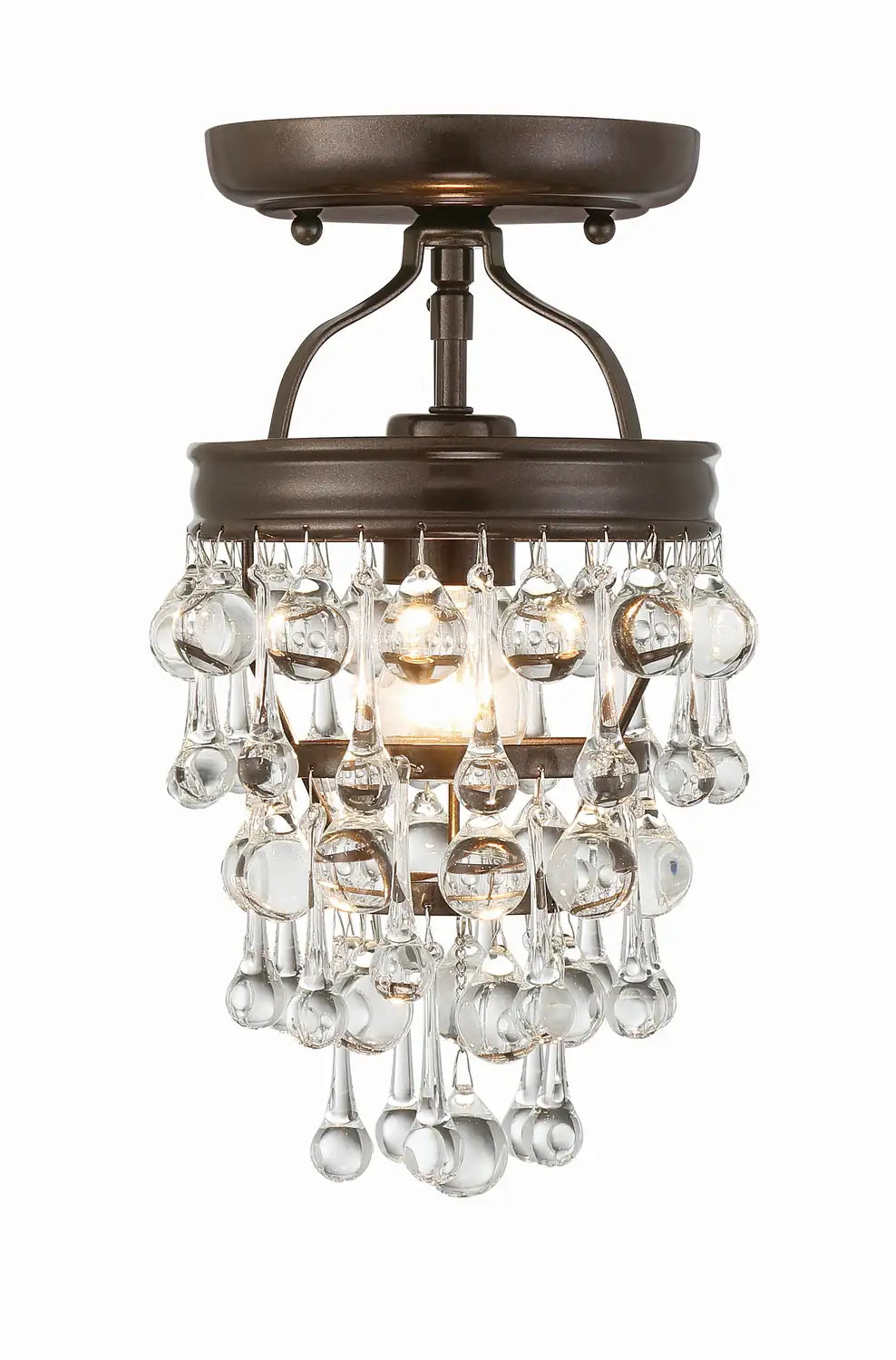 CRYSTORAMA, CALYPSO SEMI FLUSH MOUNT, FLUSH MOUNT CEILING LIGHTS