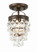 CRYSTORAMA, CALYPSO SEMI FLUSH MOUNT, FLUSH MOUNT CEILING LIGHTS