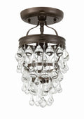 CRYSTORAMA, CALYPSO SEMI FLUSH MOUNT, FLUSH MOUNT CEILING LIGHTS