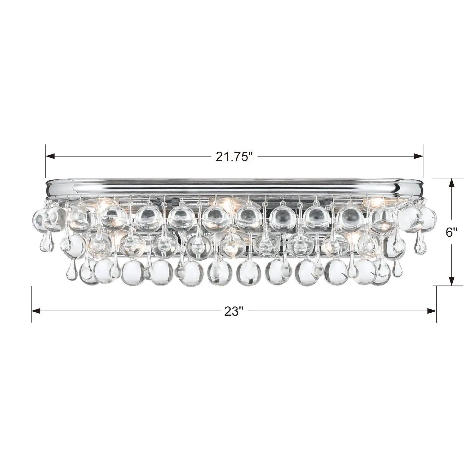 CRYSTORAMA, CALYPSO SCONCE, WALL SCONCES