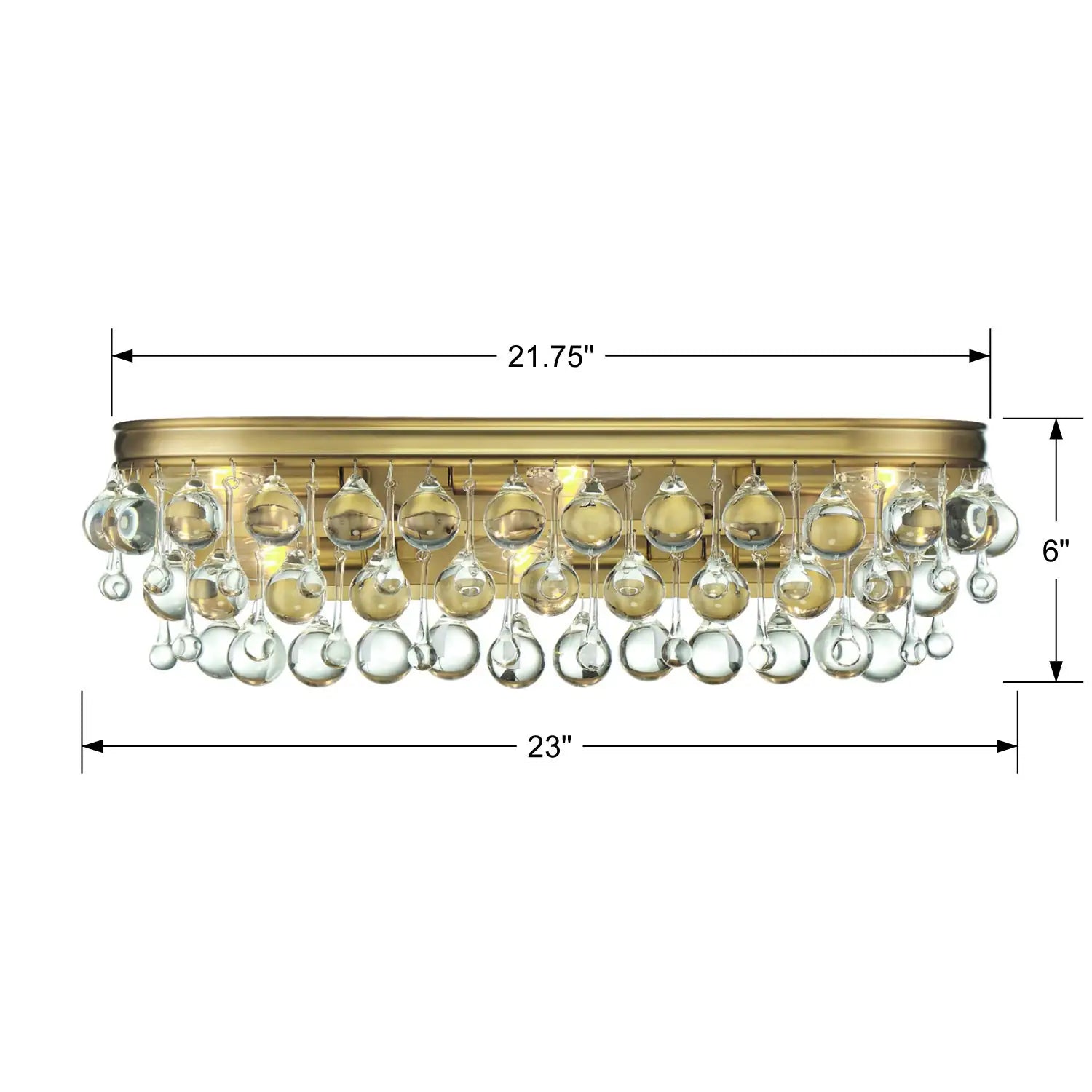 CRYSTORAMA, CALYPSO SCONCE, WALL SCONCES