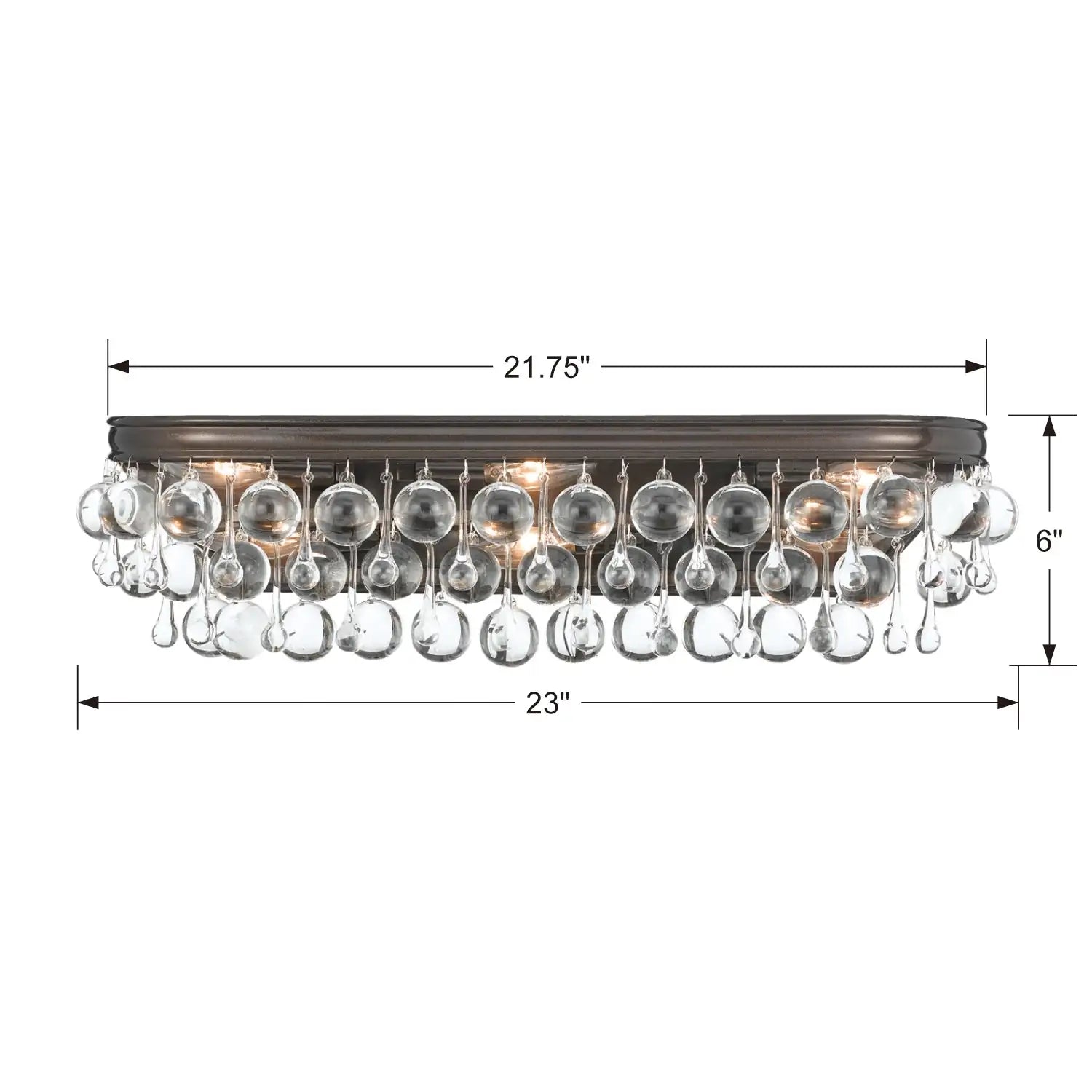 CRYSTORAMA, CALYPSO SCONCE, WALL SCONCES