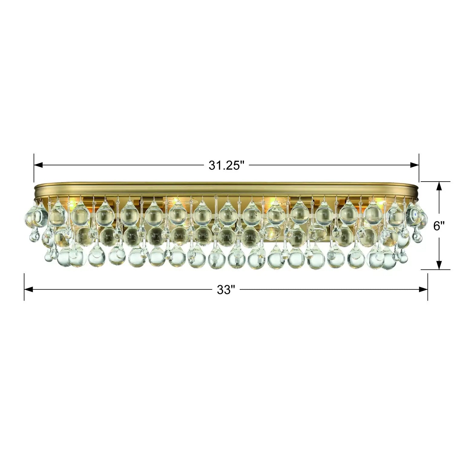 CRYSTORAMA, CALYPSO SCONCE, WALL SCONCES