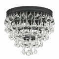 CRYSTORAMA, CALYPSO FLUSH MOUNT, FLUSH MOUNT CEILING LIGHTS