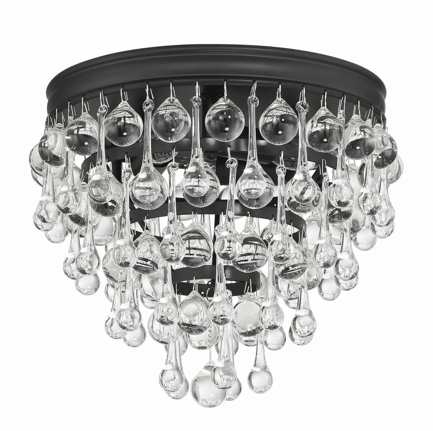 CRYSTORAMA, CALYPSO FLUSH MOUNT, FLUSH MOUNT CEILING LIGHTS