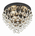 CRYSTORAMA, CALYPSO FLUSH MOUNT, FLUSH MOUNT CEILING LIGHTS