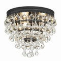 CRYSTORAMA, CALYPSO FLUSH MOUNT, FLUSH MOUNT CEILING LIGHTS