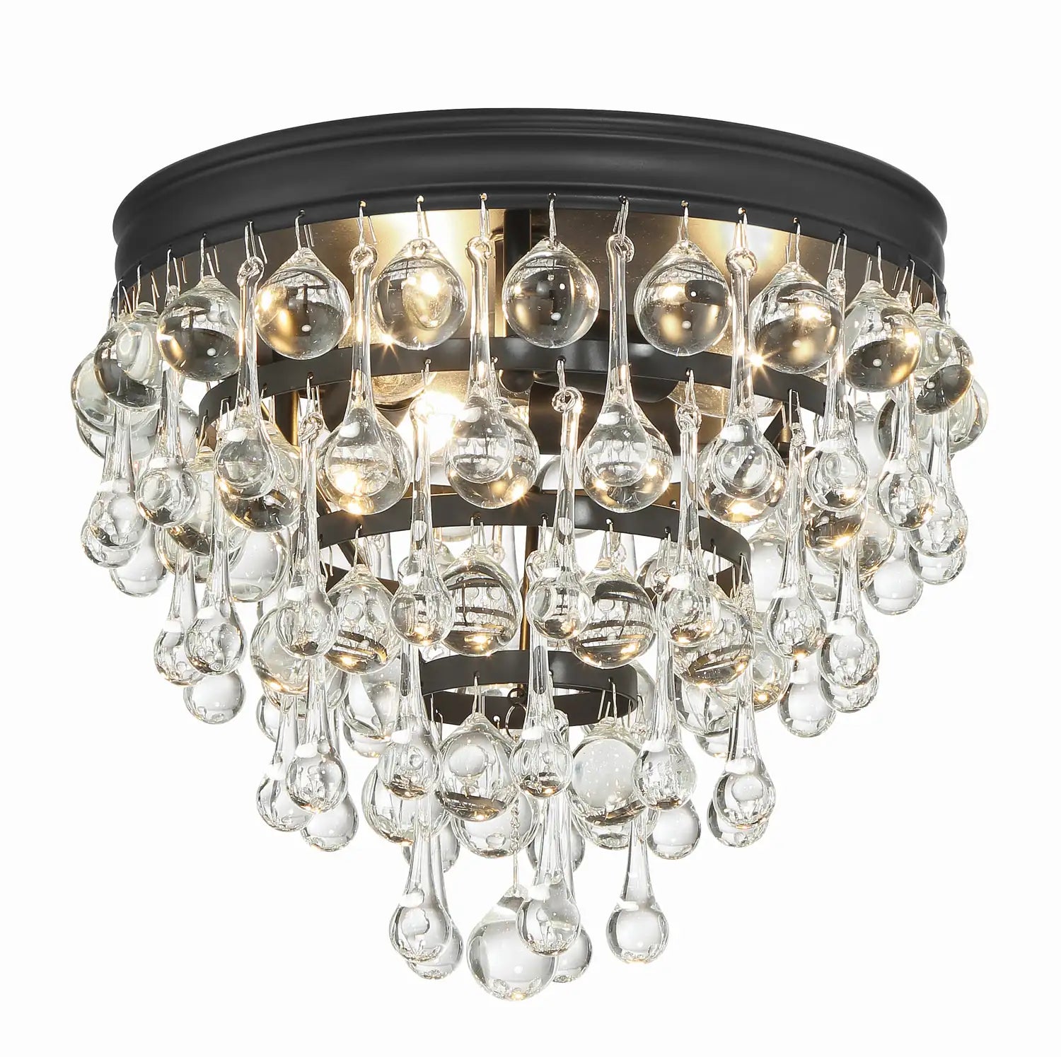 CRYSTORAMA, CALYPSO FLUSH MOUNT, FLUSH MOUNT CEILING LIGHTS