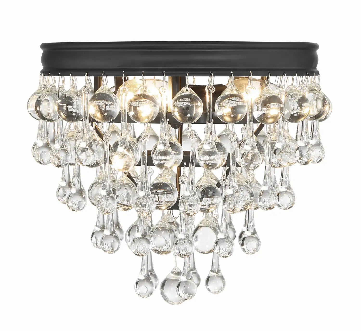 CRYSTORAMA, CALYPSO FLUSH MOUNT, FLUSH MOUNT CEILING LIGHTS
