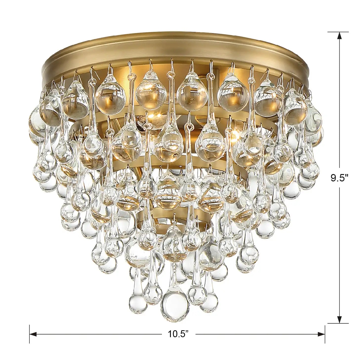CRYSTORAMA, CALYPSO FLUSH MOUNT, FLUSH MOUNT CEILING LIGHTS