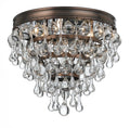 CRYSTORAMA, CALYPSO FLUSH MOUNT, FLUSH MOUNT CEILING LIGHTS