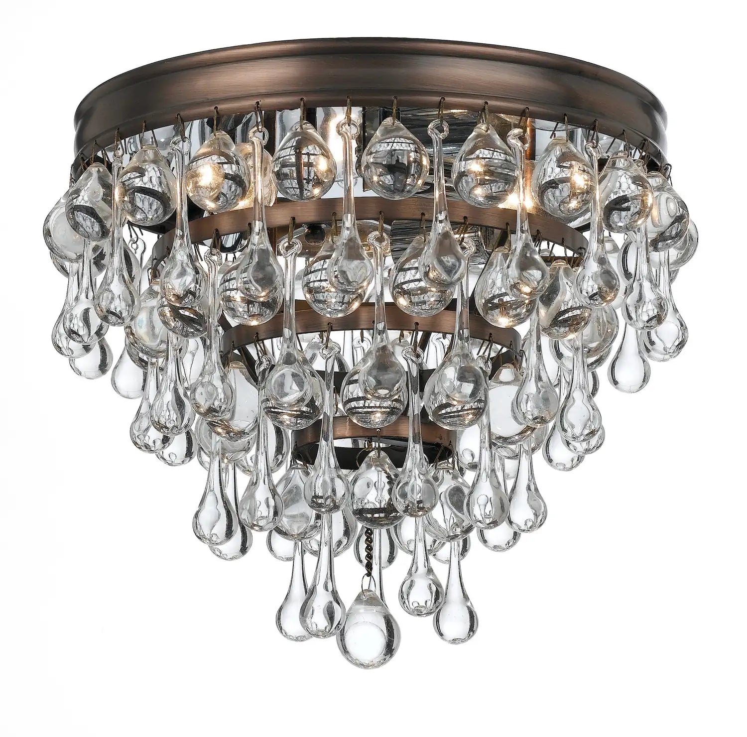 CRYSTORAMA, CALYPSO FLUSH MOUNT, FLUSH MOUNT CEILING LIGHTS