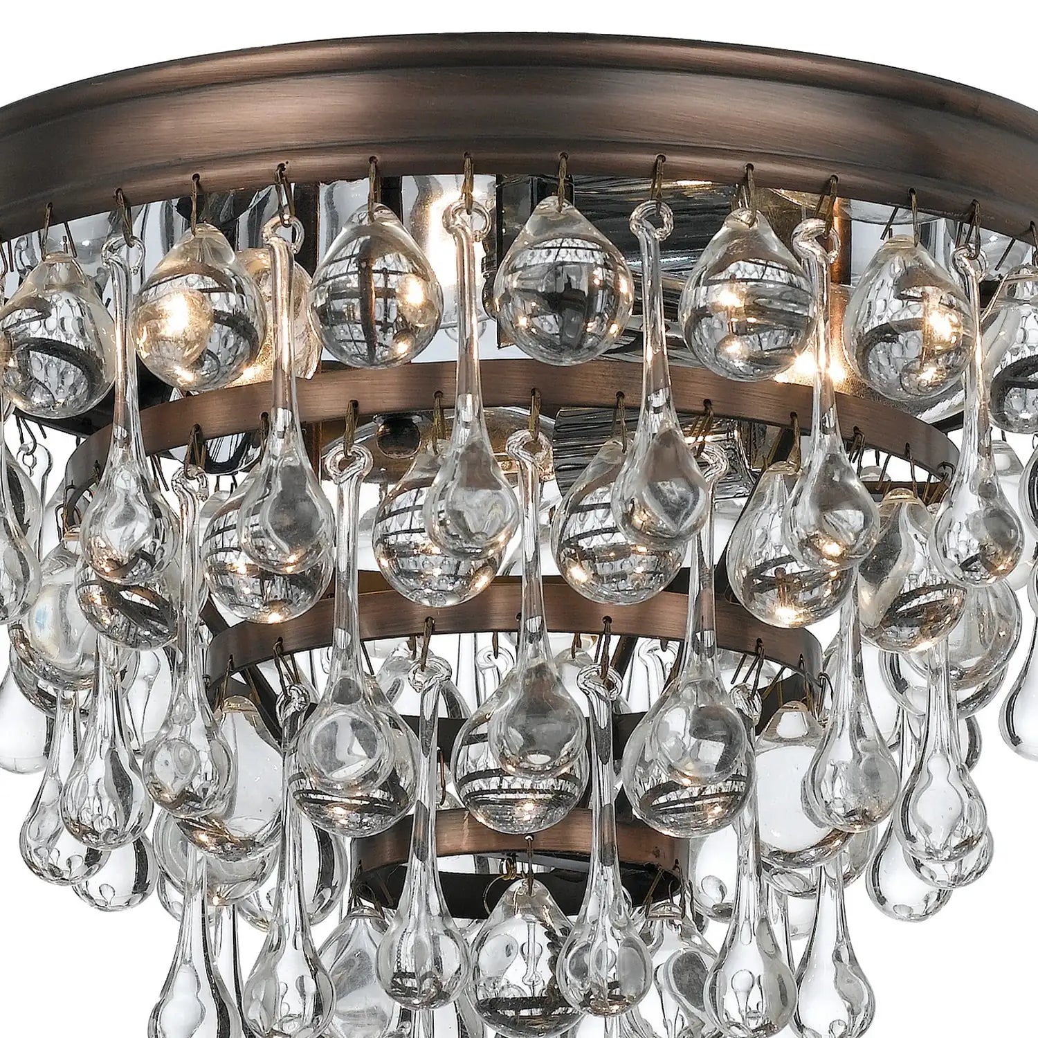 CRYSTORAMA, CALYPSO FLUSH MOUNT, FLUSH MOUNT CEILING LIGHTS