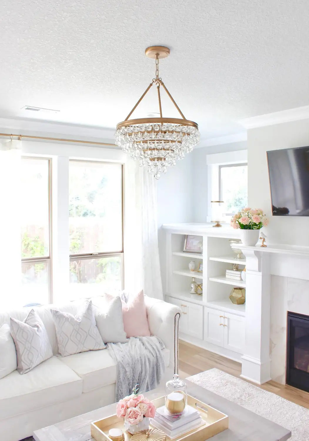 CRYSTORAMA, CALYPSO CHANDELIER, CHANDELIER LIGHT