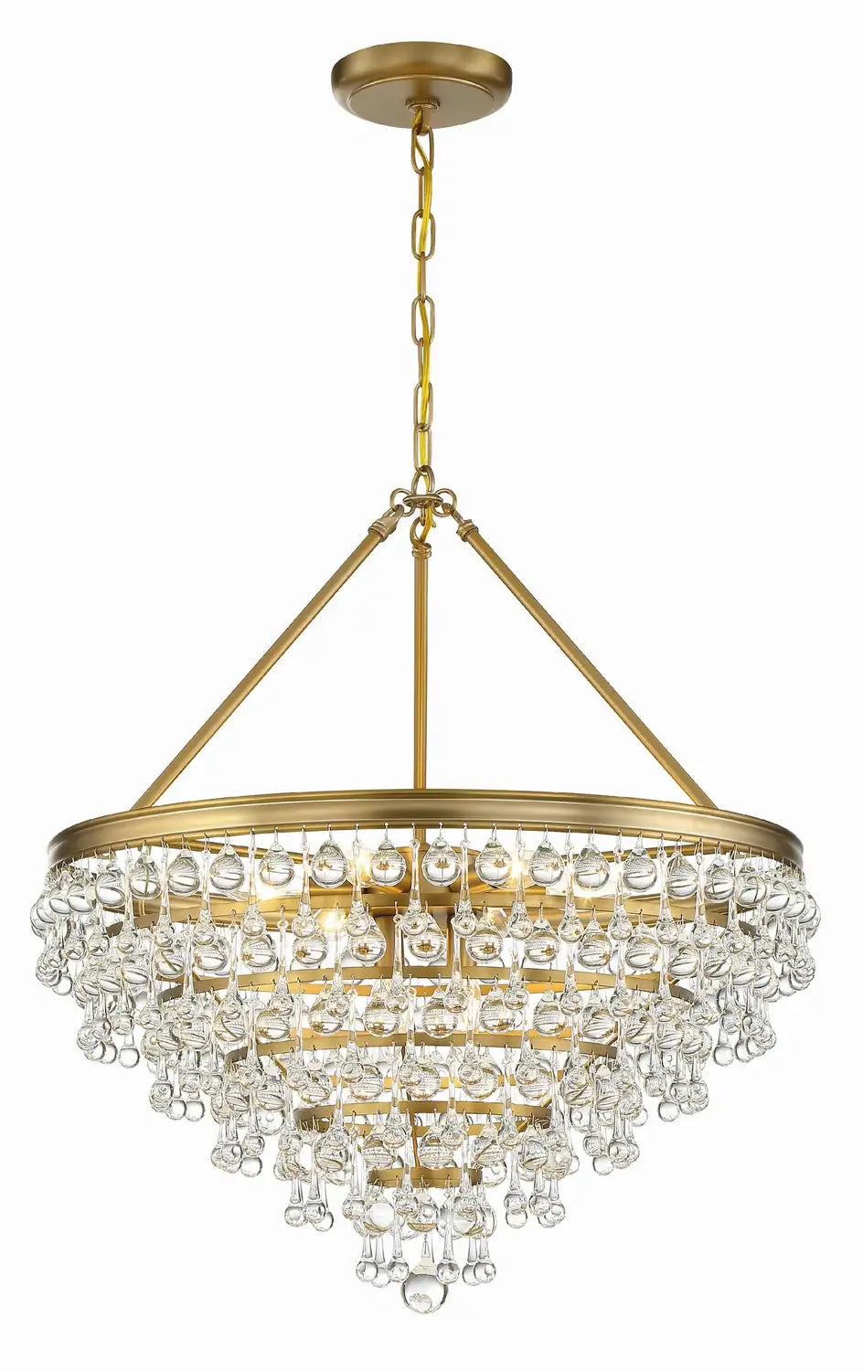 CRYSTORAMA, CALYPSO CHANDELIER, CHANDELIER LIGHT