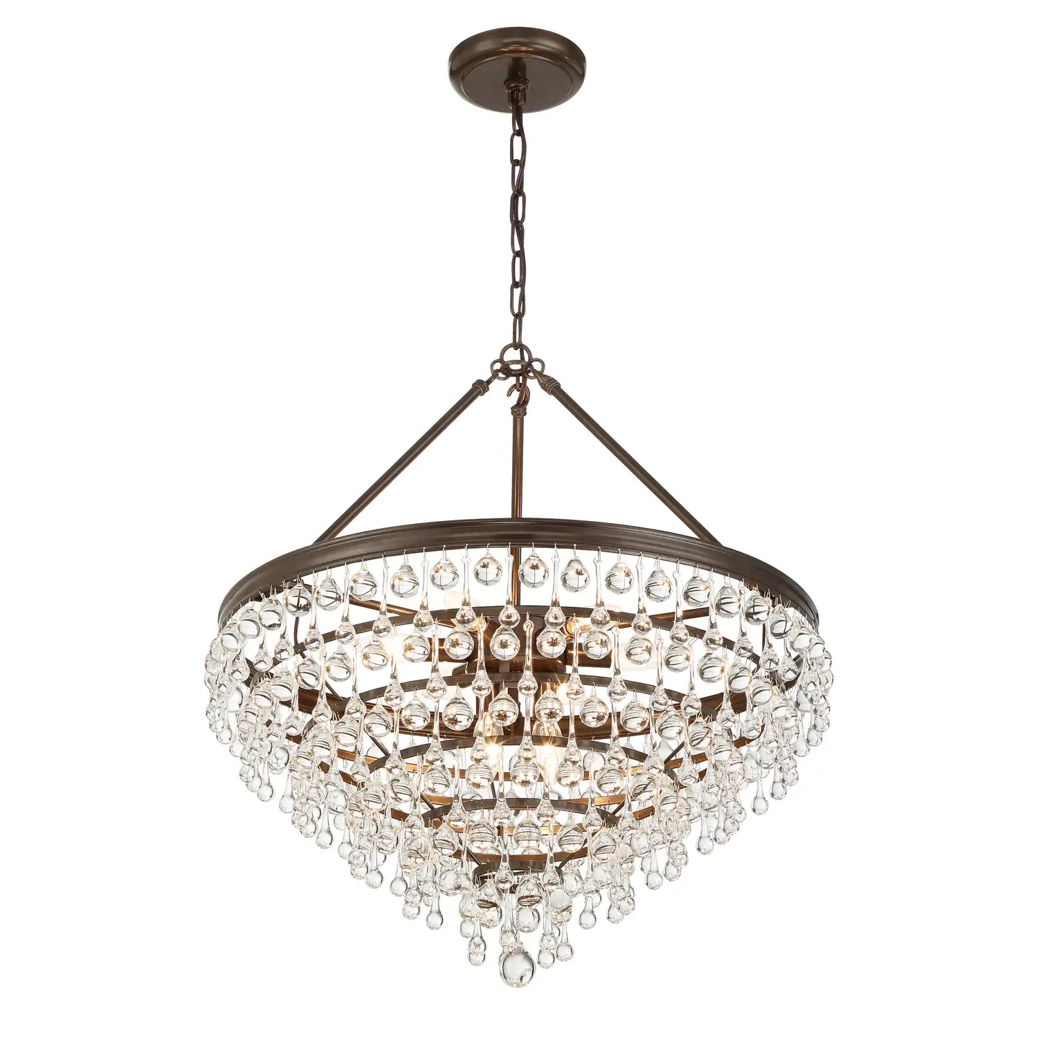CRYSTORAMA, CALYPSO CHANDELIER, CHANDELIER LIGHT