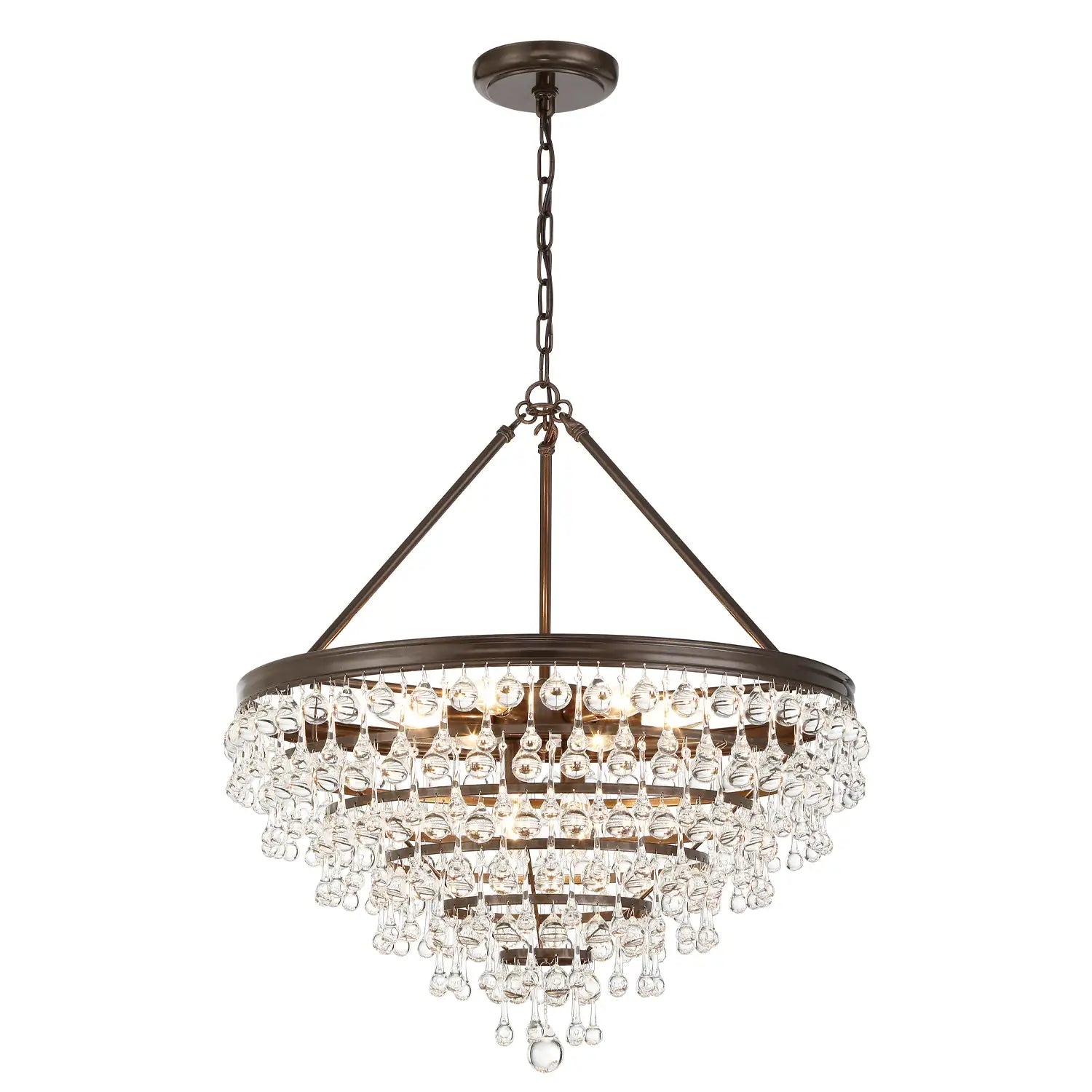 CRYSTORAMA, CALYPSO CHANDELIER, CHANDELIER LIGHT