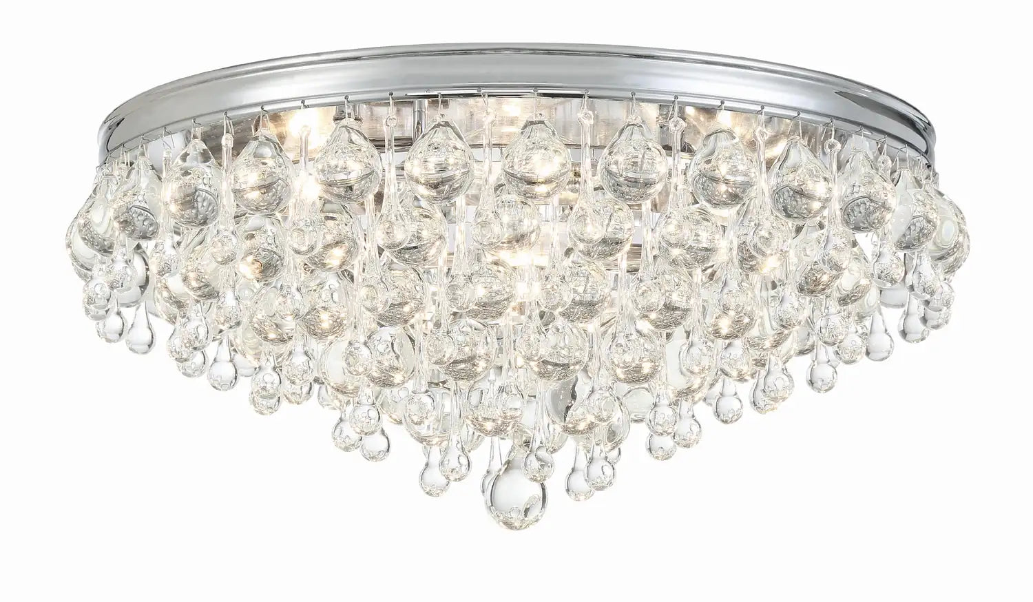 CRYSTORAMA, CALYPSO FLUSH MOUNT, FLUSH MOUNT CEILING LIGHTS