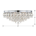 CRYSTORAMA, CALYPSO FLUSH MOUNT, FLUSH MOUNT CEILING LIGHTS