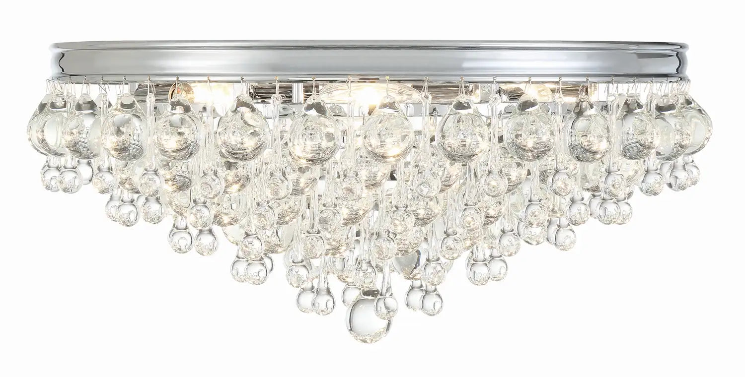CRYSTORAMA, CALYPSO FLUSH MOUNT, FLUSH MOUNT CEILING LIGHTS