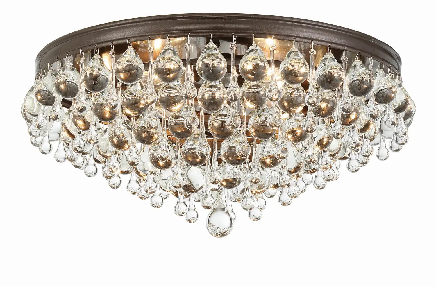 CRYSTORAMA, CALYPSO FLUSH MOUNT, FLUSH MOUNT CEILING LIGHTS