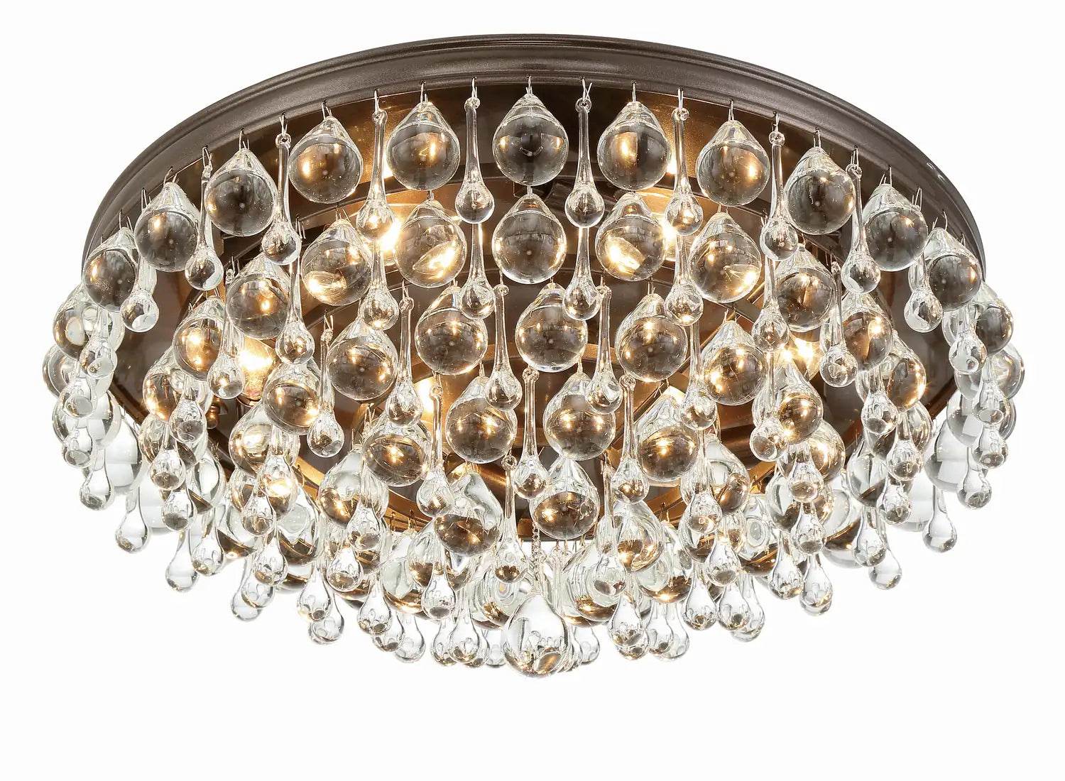 CRYSTORAMA, CALYPSO FLUSH MOUNT, FLUSH MOUNT CEILING LIGHTS