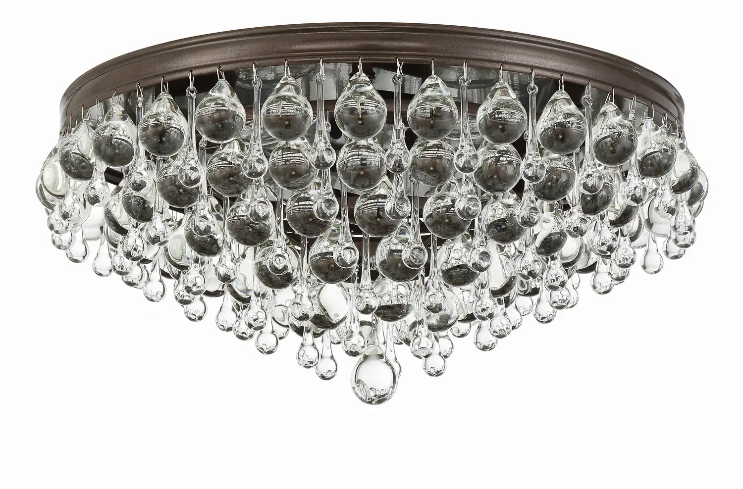 CRYSTORAMA, CALYPSO FLUSH MOUNT, FLUSH MOUNT CEILING LIGHTS