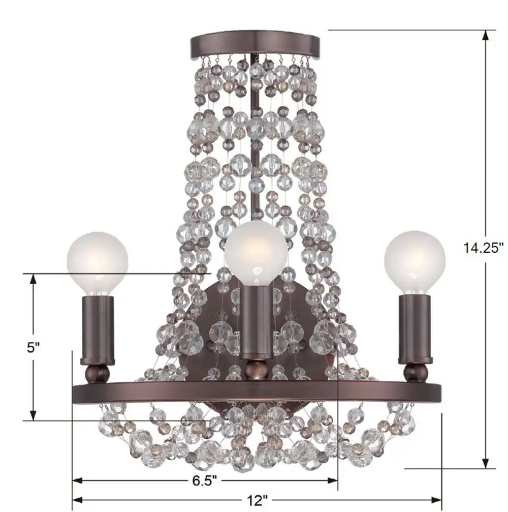 CRYSTORAMA, CHANNING SCONCE, WALL SCONCES