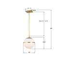 CRYSTORAMA, BRIAN PATRICK FLYNN TRUAX PENDANT, PENDANT LIGHT