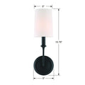 CRYSTORAMA, LIBBY LANGDON SYLVAN SCONCE, WALL SCONCES