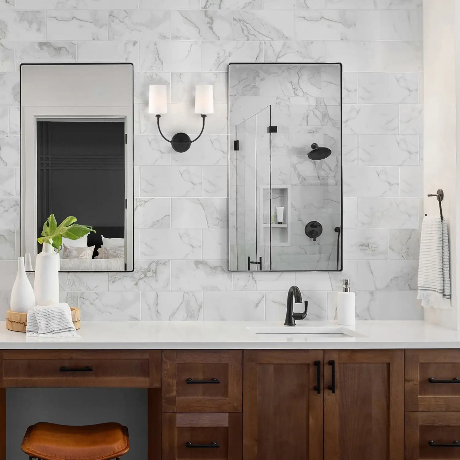 CRYSTORAMA, LIBBY LANGDON SYLVAN SCONCE, WALL SCONCES