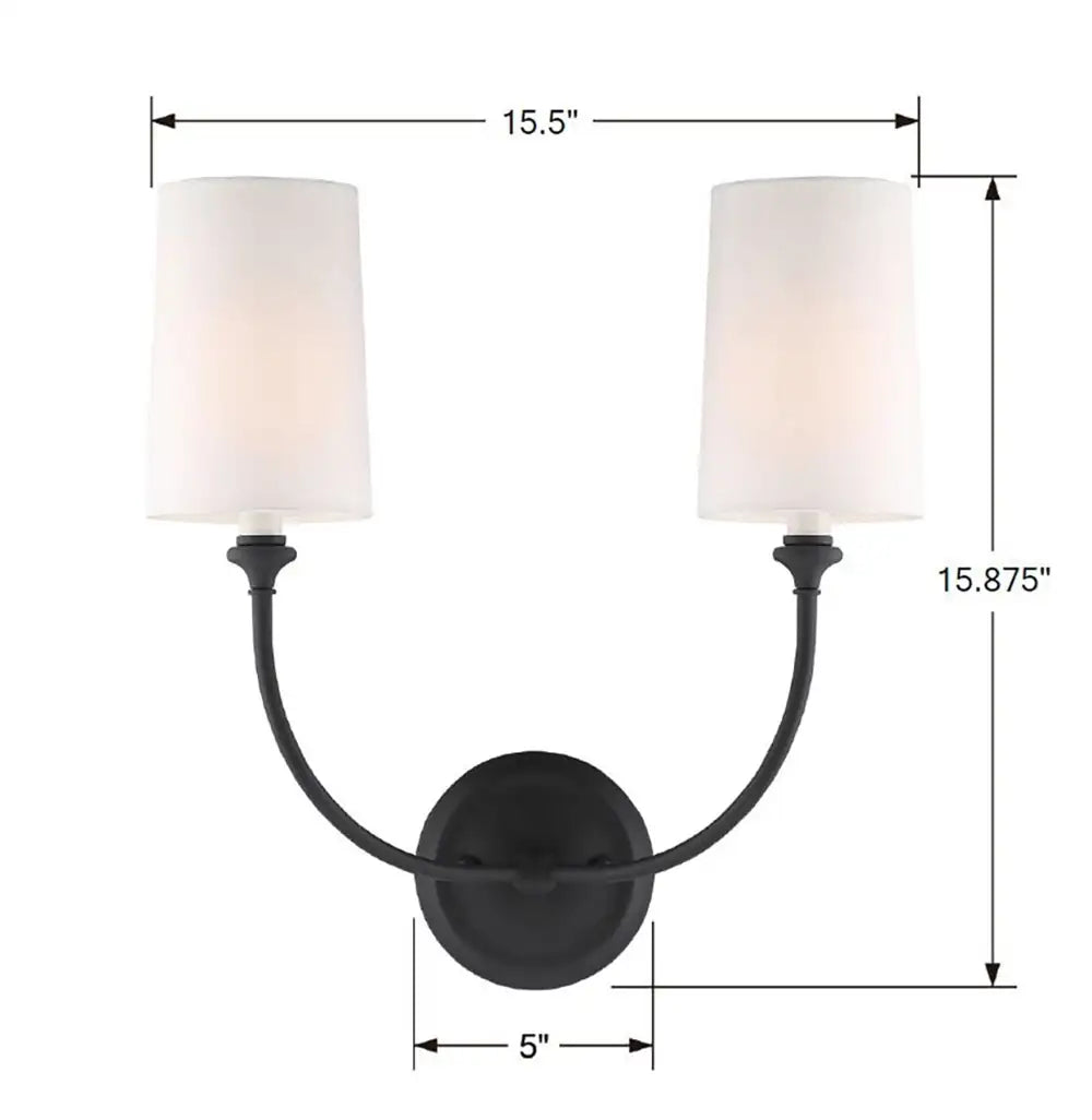 CRYSTORAMA, LIBBY LANGDON SYLVAN SCONCE, WALL SCONCES