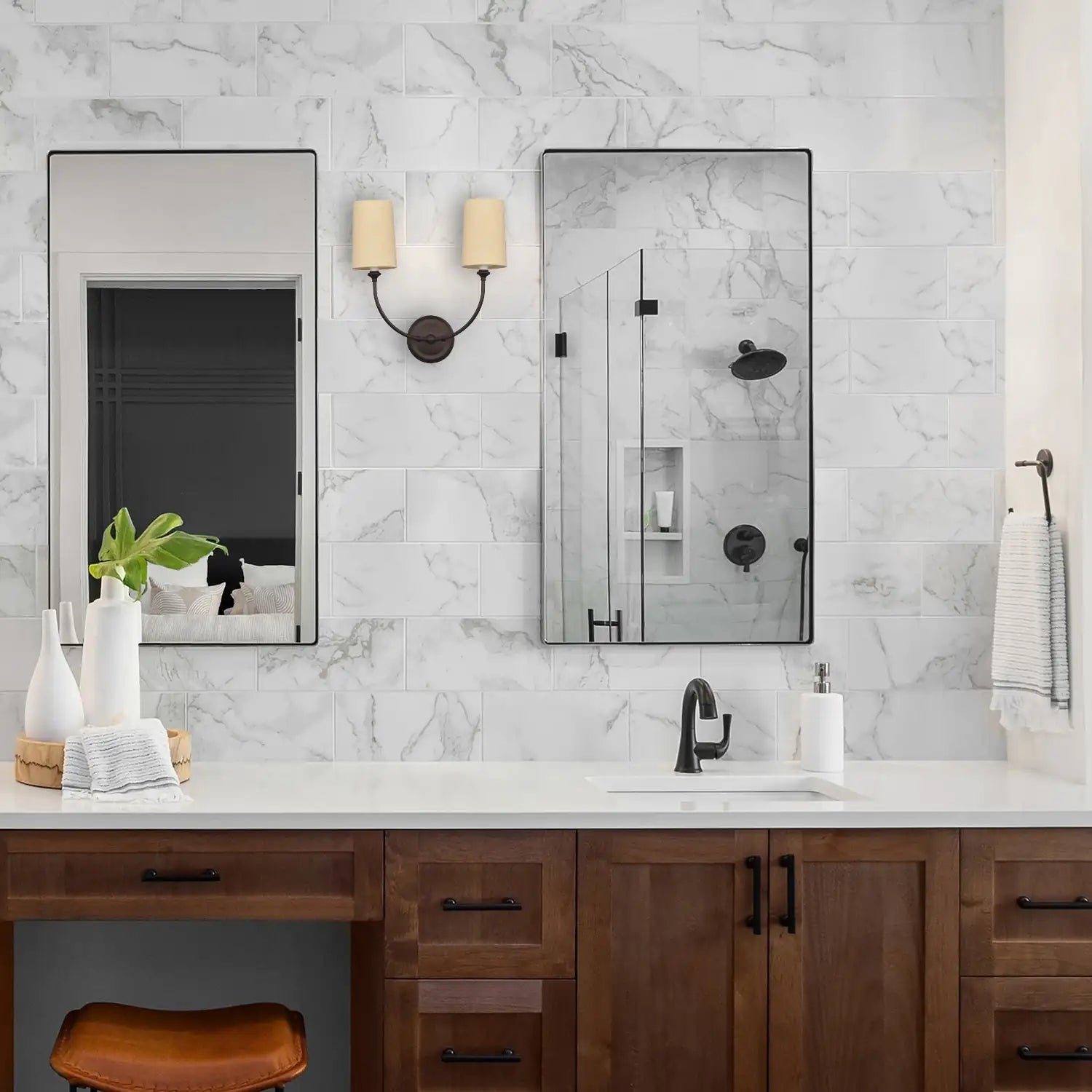 CRYSTORAMA, LIBBY LANGDON SYLVAN SCONCE, WALL SCONCES
