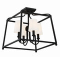CRYSTORAMA, LIBBY LANGDON SYLVAN SEMI FLUSH MOUNT, FLUSH MOUNT CEILING LIGHTS