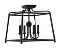 CRYSTORAMA, LIBBY LANGDON SYLVAN SEMI FLUSH MOUNT, FLUSH MOUNT CEILING LIGHTS