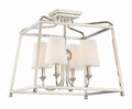 CRYSTORAMA, LIBBY LANGDON SYLVAN SEMI FLUSH MOUNT, FLUSH MOUNT CEILING LIGHTS 