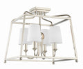 CRYSTORAMA, LIBBY LANGDON SYLVAN SEMI FLUSH MOUNT, FLUSH MOUNT CEILING LIGHTS