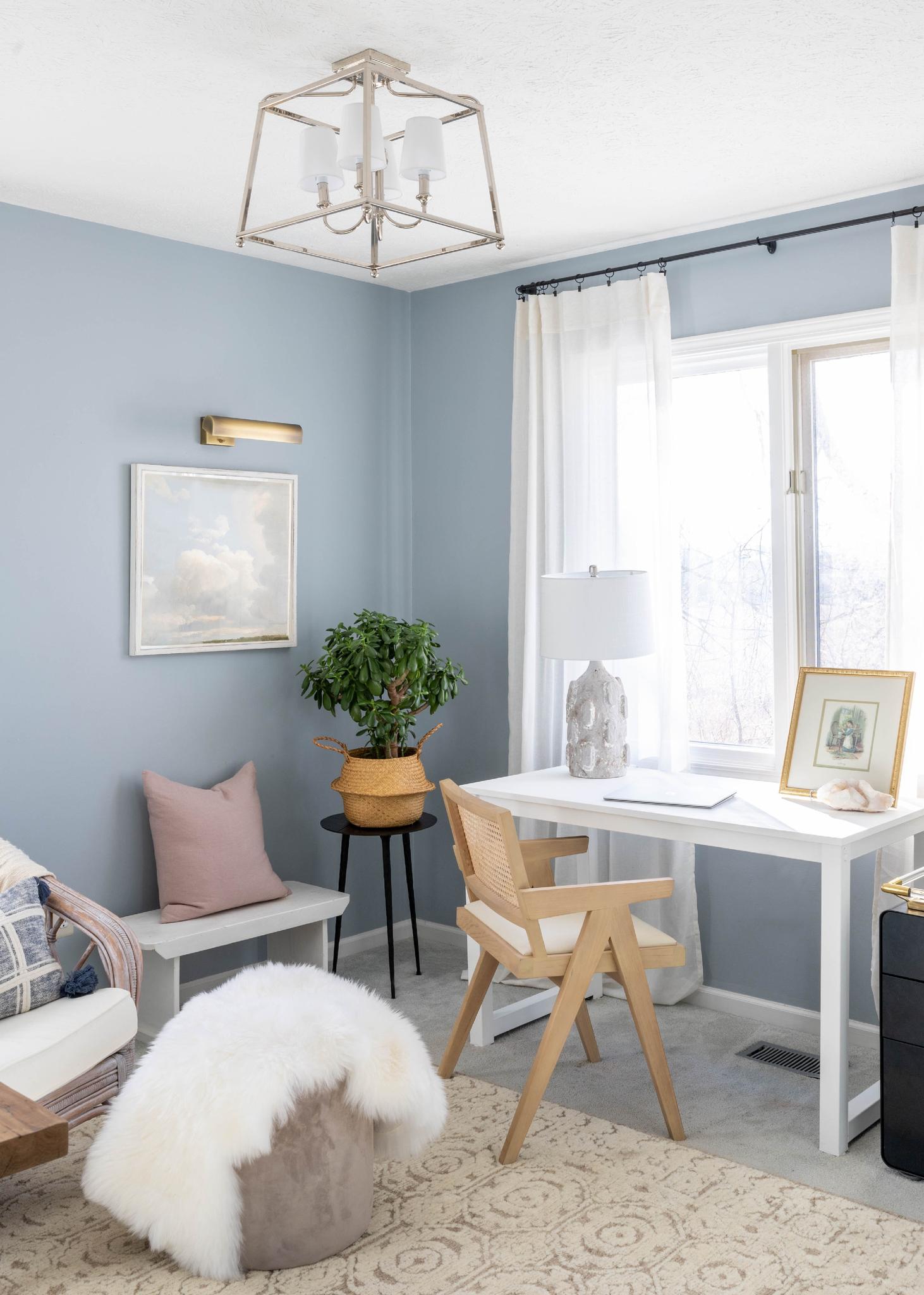 CRYSTORAMA, LIBBY LANGDON SYLVAN SEMI FLUSH MOUNT, FLUSH MOUNT CEILING LIGHTS