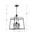 CRYSTORAMA, LIBBY LANGDON SYLVAN LANTERN CHANDELIER, CHANDELIER LIGHT