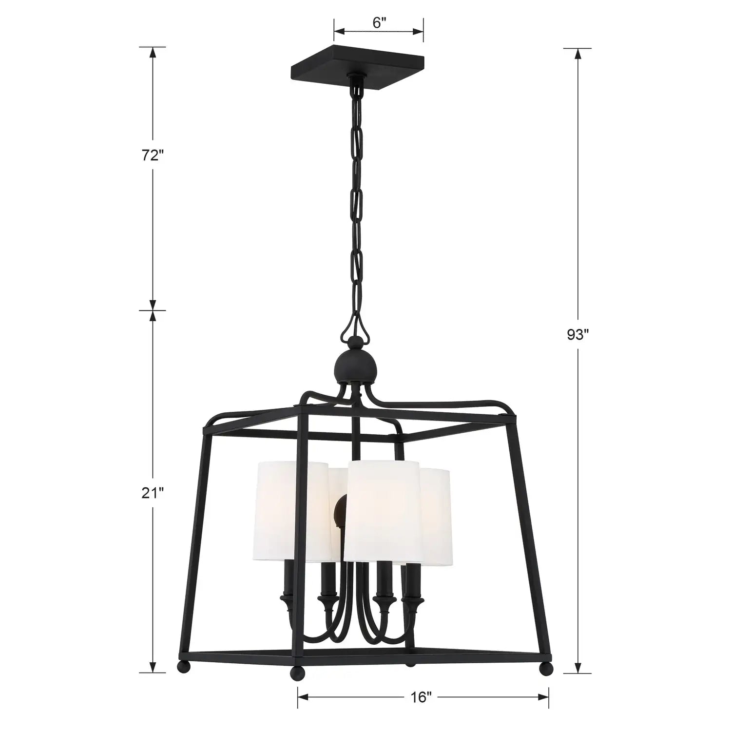 CRYSTORAMA, LIBBY LANGDON SYLVAN LANTERN CHANDELIER, CHANDELIER LIGHT