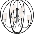 CRYSTORAMA, LIBBY LANGDON SYLVAN CHANDELIER, CHANDELIER LIGHT
