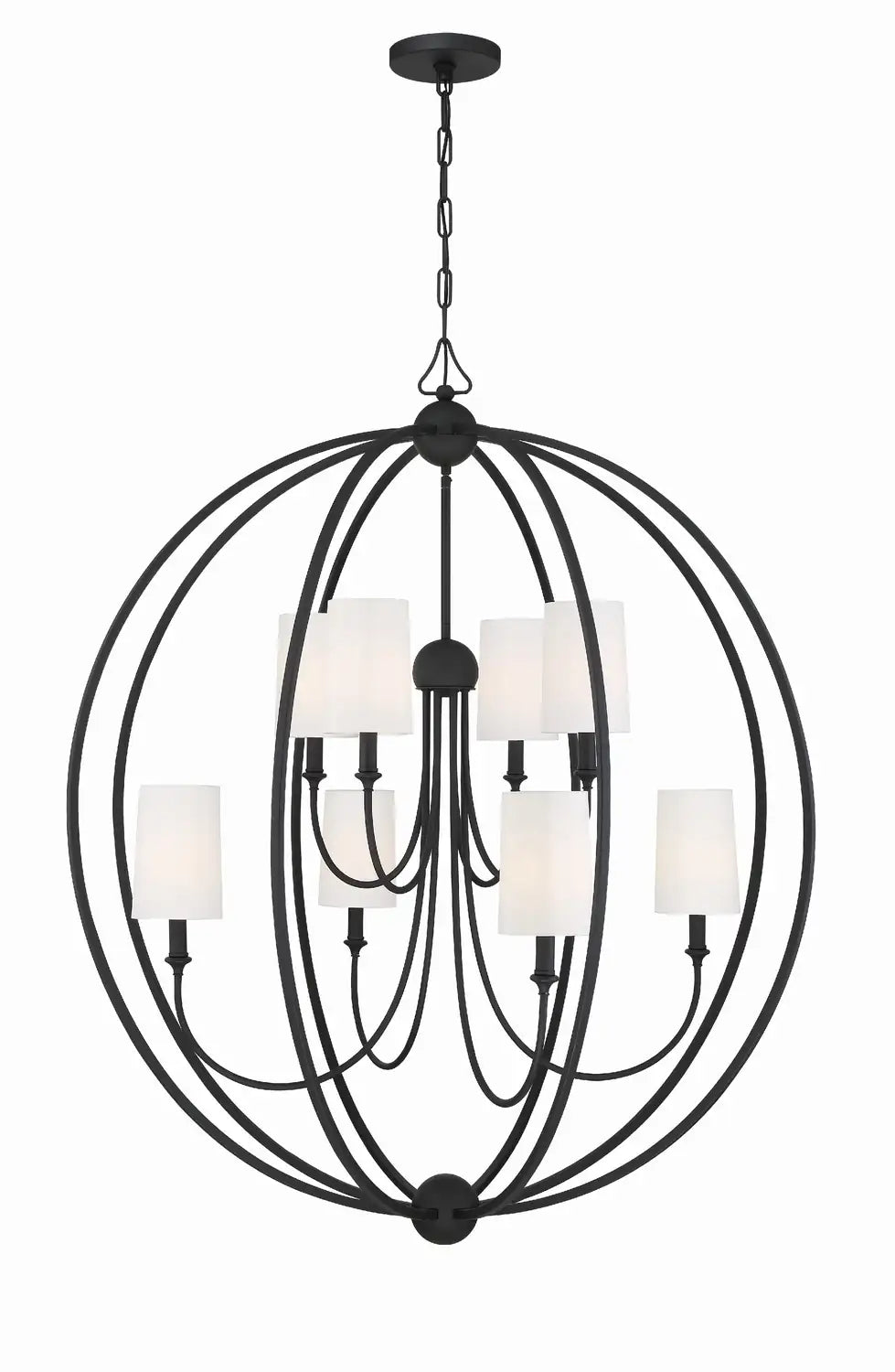 CRYSTORAMA, LIBBY LANGDON SYLVAN CHANDELIER, CHANDELIER LIGHT
