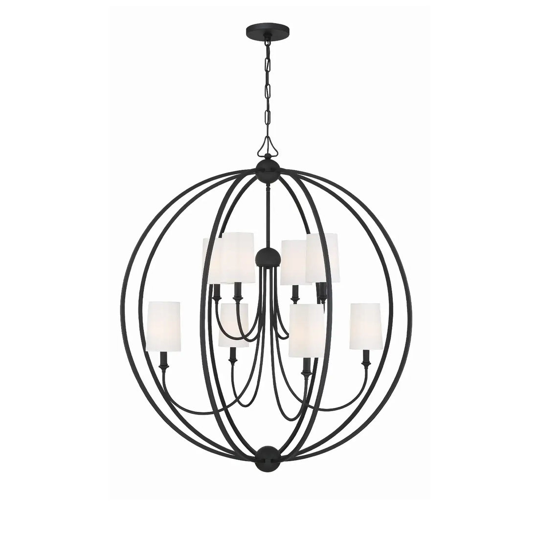 CRYSTORAMA, LIBBY LANGDON SYLVAN CHANDELIER, CHANDELIER LIGHT