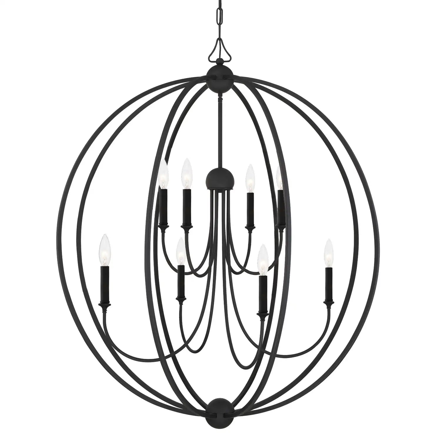 CRYSTORAMA, LIBBY LANGDON SYLVAN CHANDELIER, CHANDELIER LIGHT