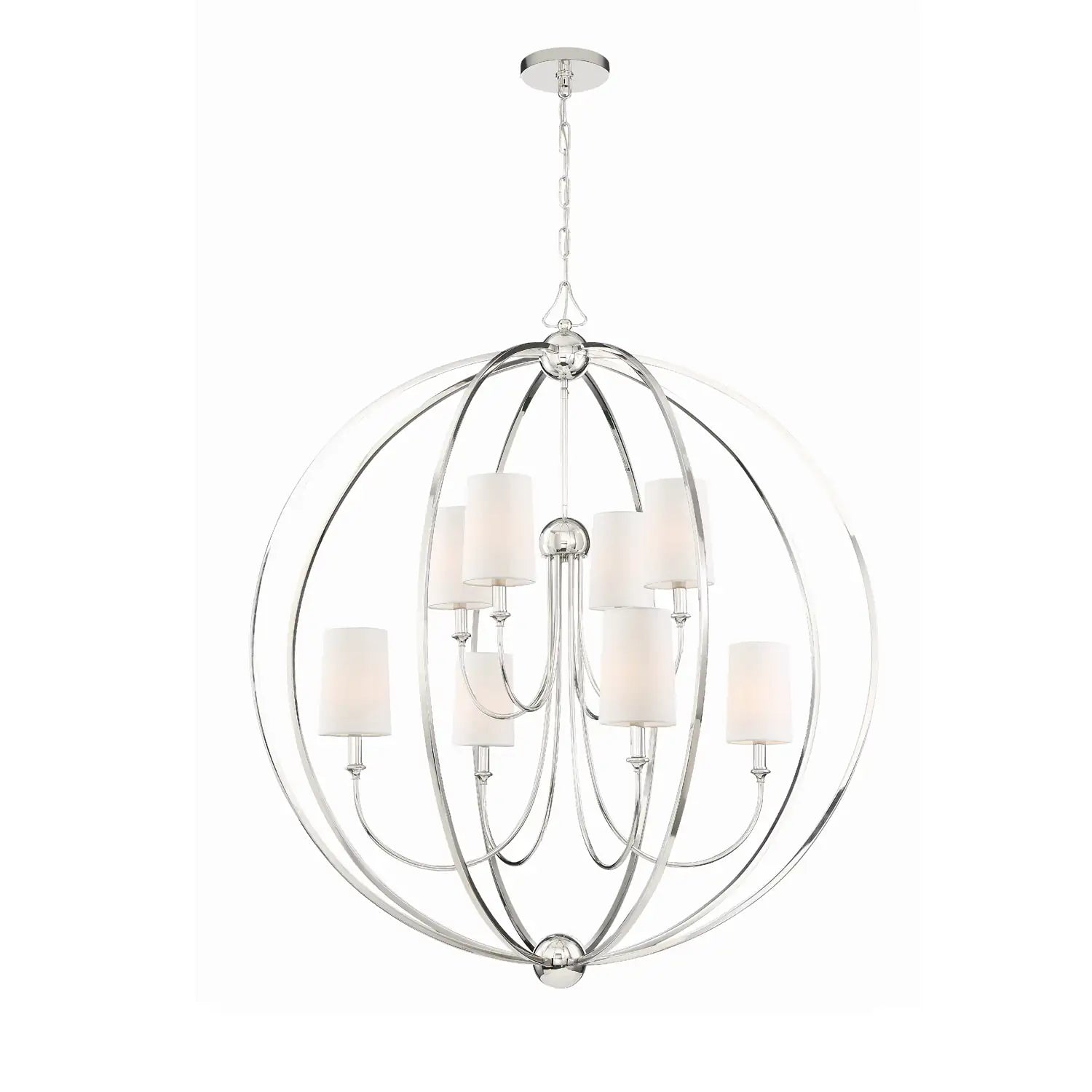 CRYSTORAMA, LIBBY LANGDON SYLVAN CHANDELIER, CHANDELIER LIGHT