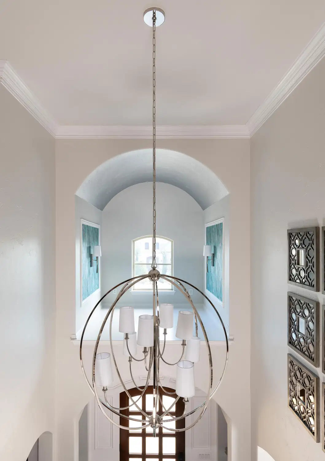CRYSTORAMA, LIBBY LANGDON SYLVAN CHANDELIER, CHANDELIER LIGHT