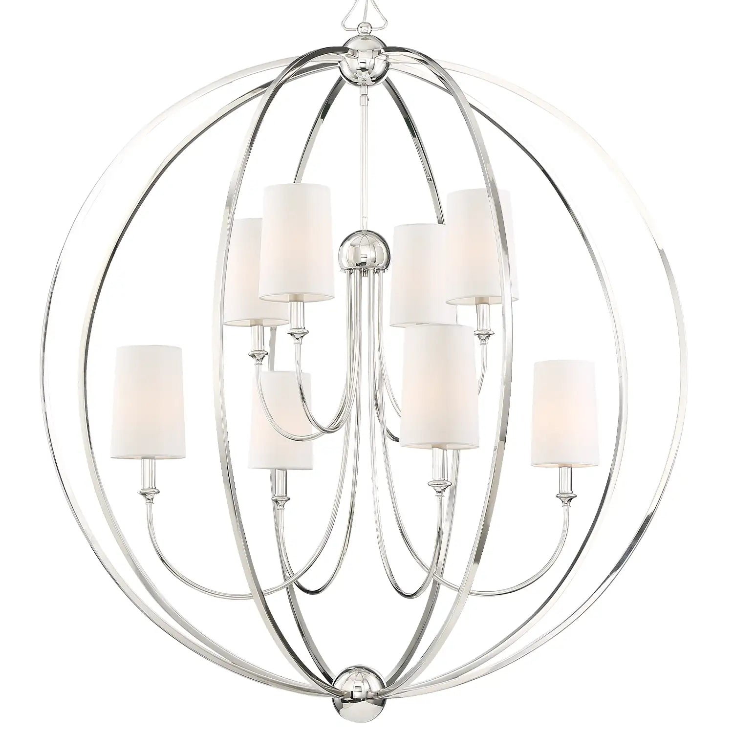 CRYSTORAMA, LIBBY LANGDON SYLVAN CHANDELIER, CHANDELIER LIGHT