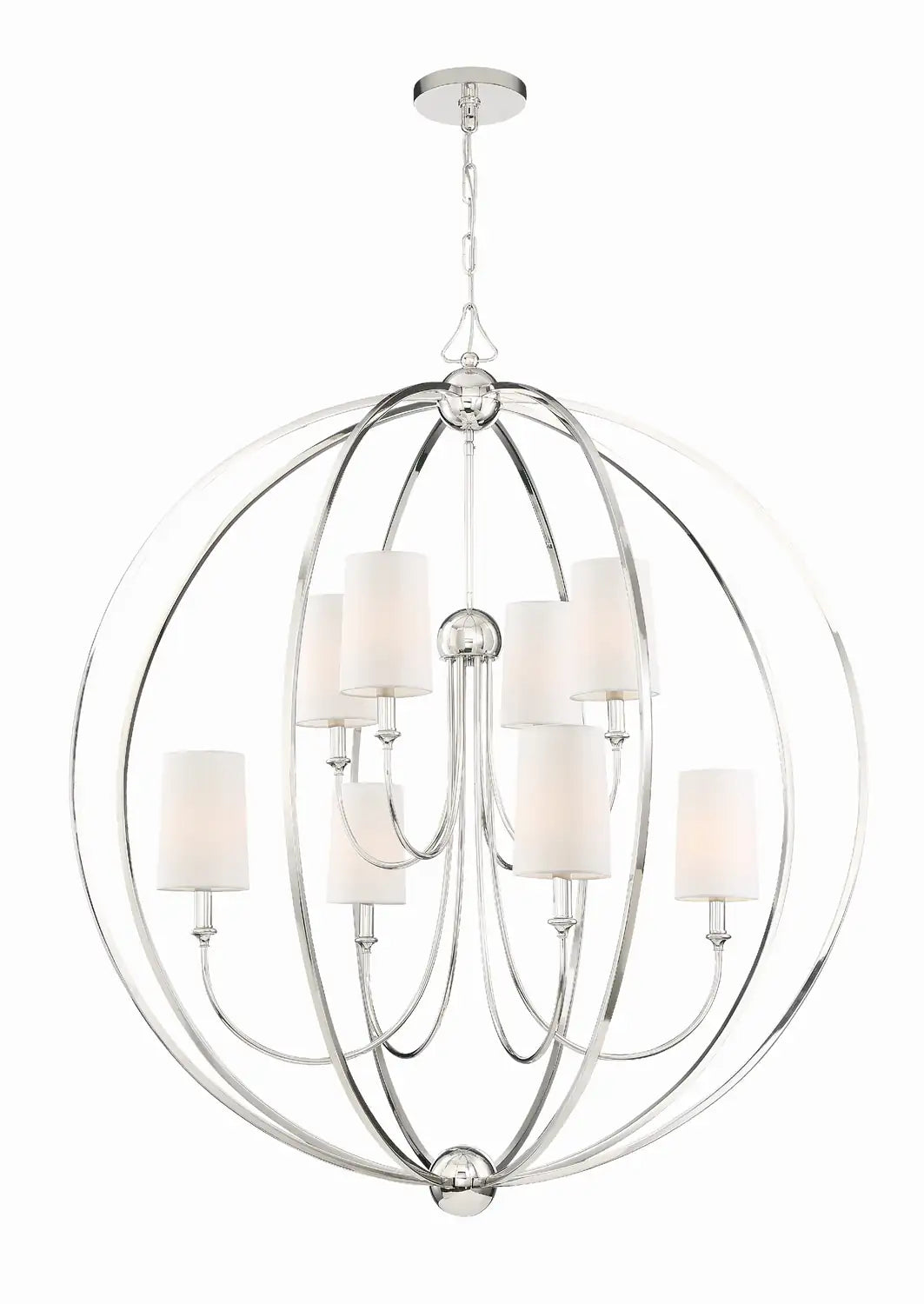 CRYSTORAMA, LIBBY LANGDON SYLVAN CHANDELIER, CHANDELIER LIGHT